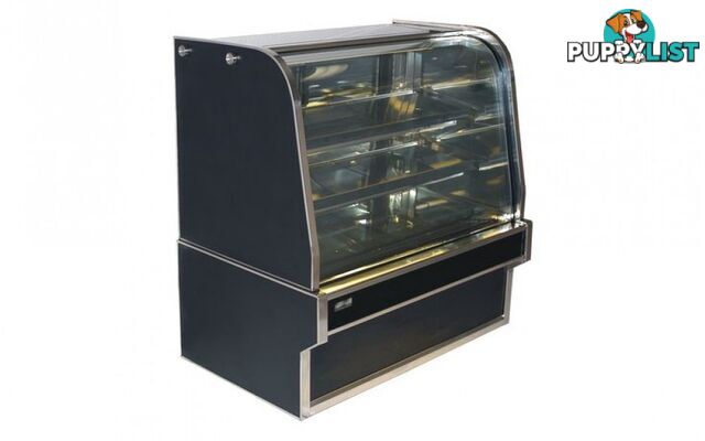 Ambient displays - Koldtech KT.NRCD.18 - 1800mm, curved glass, 3 tier - Catering Equipment