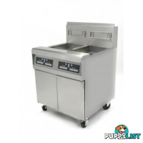 Fryers - Frymaster PMJ235GSD - 2 x 15-20lt Full Pots Gas Fryer - Catering Equipment - Restaurant