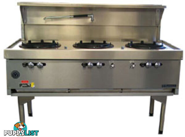 Woks - Goldstein CWA3 - Triple wok burner - Catering Equipment - Restaurant Equipment