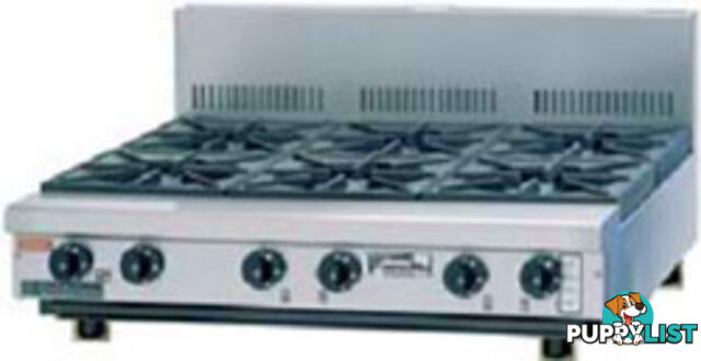 Cooktops - Goldstein PFB-36 - 6 gas burners cooktop - Catering Equipment - Restaurant Equipment