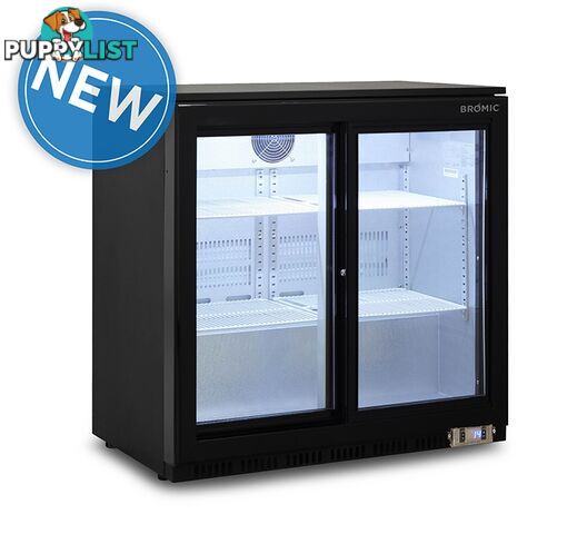 Refrigeration - Back bar chillers - Bromic BB0200GDS - Double sliding doors - Catering Equipment