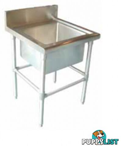 Stainless steel - Brayco SS-N - Single Bowl Stainless Steel Sink (700mmWx665mmL) - Catering