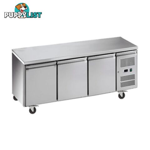 Refrigeration - Undercounter freezers - Exquisite SSF400H - Solid 3-door - Catering Equipment