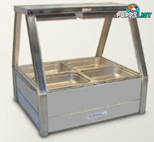 Bain maries - Roband E22/RD - 2 module straight glass hot food bar - Catering Equipment - Restaurant