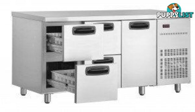 Refrigeration - Undercounters - Inomak UBD6000 - 1 door, 6 drawers - Catering Equipment - Restaurant