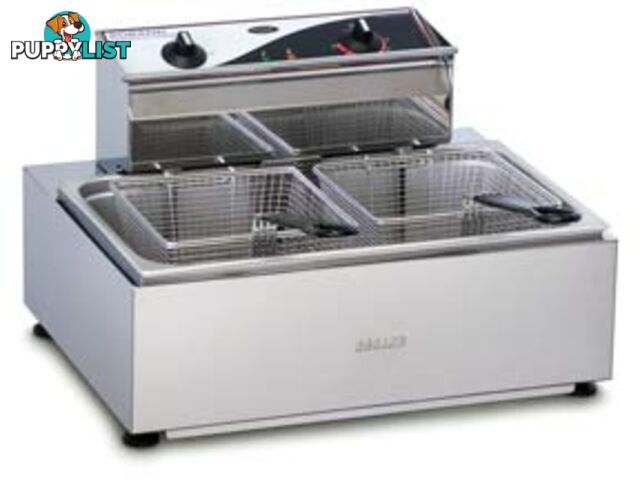 Fryers - Roband F111 - Countertop single pan double basket 11L - Catering Equipment - Restaurant