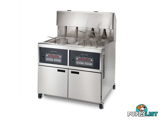 Fryers - Henny Penny OFE342-8000 - Large capacity double pan electric fryer - Catering Equipment