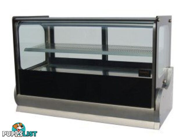 Refrigeration - Cake displays - Anvil DGV0540 - 1200mm countertop square glass - Catering Equipment