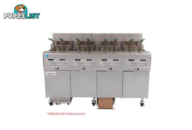 Fryers - Frymaster 4FQG30U - 4x15L Oil-conserving gas fryer - Catering Equipment - Restaurant