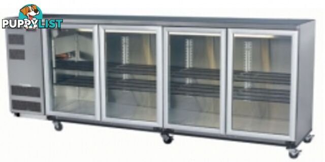 Refrigeration - Back bar chillers - Skope BB780 - 4 glass door 780L - Catering Equipment