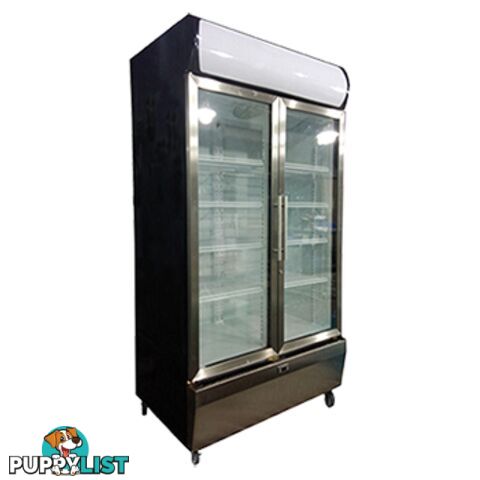 Refrigeration - Display chillers - Exquisite SS100P - 1000L upright display fridge - Catering