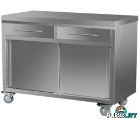 Stainless steel - Brayco CAB900 - Stainless Steel Indoor Cabinet (900mmLx610mmW) - Catering