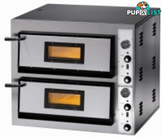 Pizza ovens - Fimar FME 6+6 - Double deck electric pizza oven - Catering Equipment - Restaurant