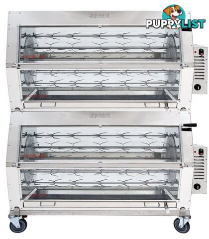 Rotisseries - Semak D72 - 72 bird digital electric rotisserie - Catering Equipment - Restaurant