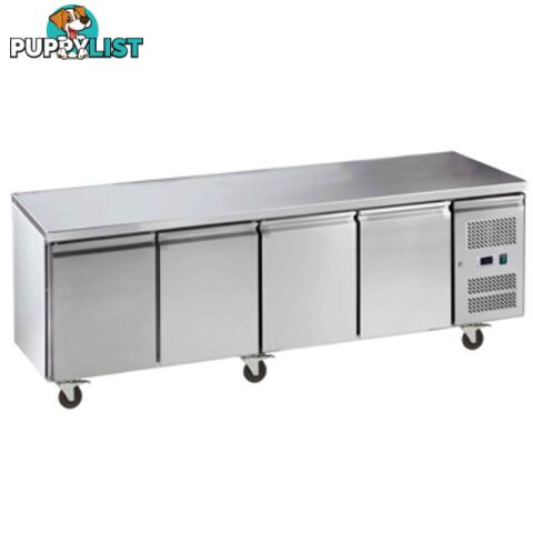 Refrigeration - Undercounters - Exquisite USC550H - Solid 4-door - Catering Equipment - Restaurant