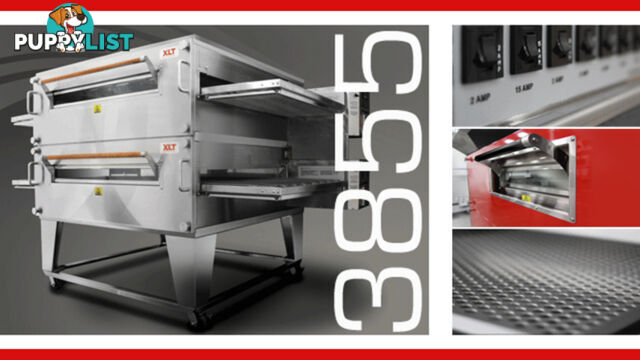 Pizza ovens - XLT 3855-1 - 38" x 55" belt single deck conveyor - Catering equipment - Restaurant