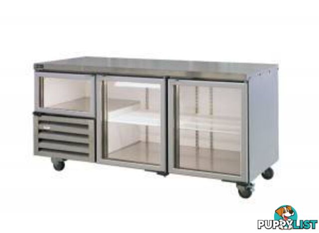 Refrigeration - Undercounters - Anvil UBG1800 - 1800mm glass door underbar fridge - Catering 