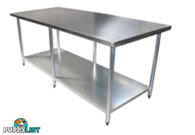 Stainless steel - Brayco 3648 - Wider Island Bench(914mmWx1219mmL) - Catering Equipment