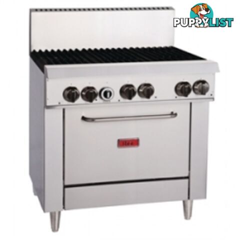 Oven ranges - Thor GH101 - 6 Burner Gas Oven Range - Catering Equipment - Restaurant Equipment