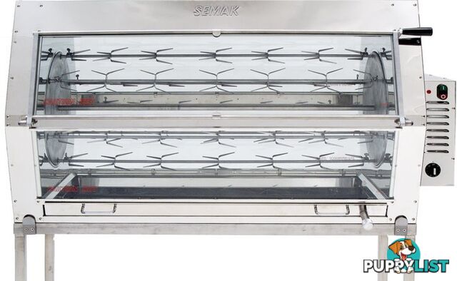 Rotisseries - Semak M30 - 30 bird manual electric rotisserie - Catering Equipment - Restaurant