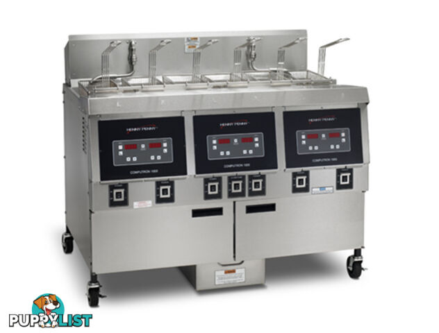 Fryers - Henny Penny OFE323-1000 - Triple pan electric fryer - Catering Equipment - Restaurant