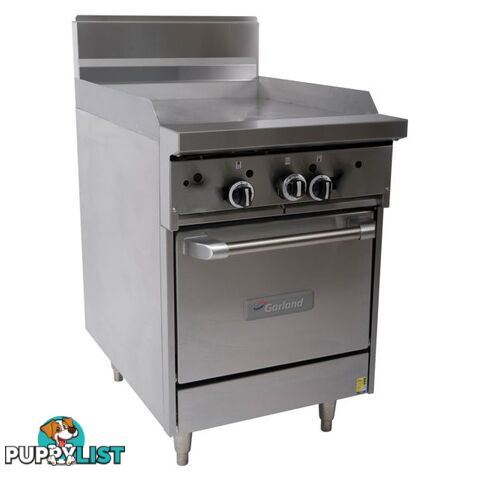 Oven ranges - Garland GF24-G24L - 600mm griddle, space saver gas oven range - Catering equipment