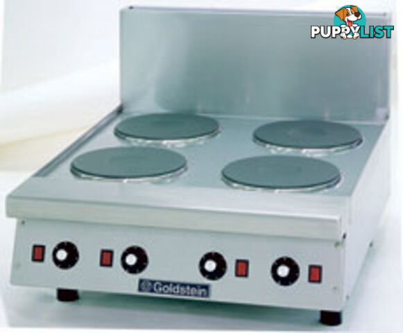 Cooktops - Goldstein PEB-4S - 4 burners electric cooktop - Catering Equipment - Restaurant Equipment