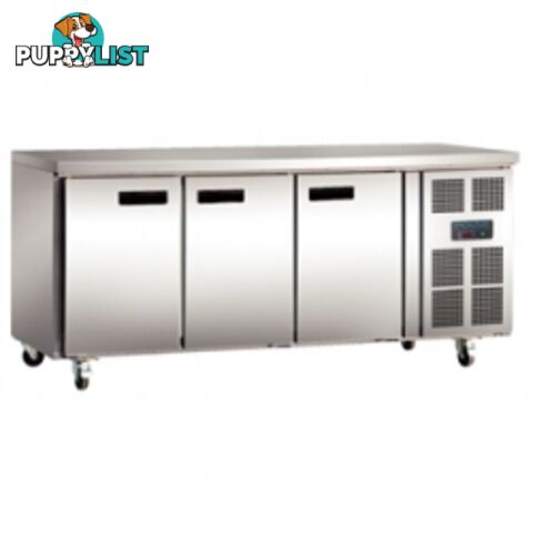 Refrigeration - Undercounters - Polar G597 - 3 Door 417L - Catering Equipment - Restaurant Equipment