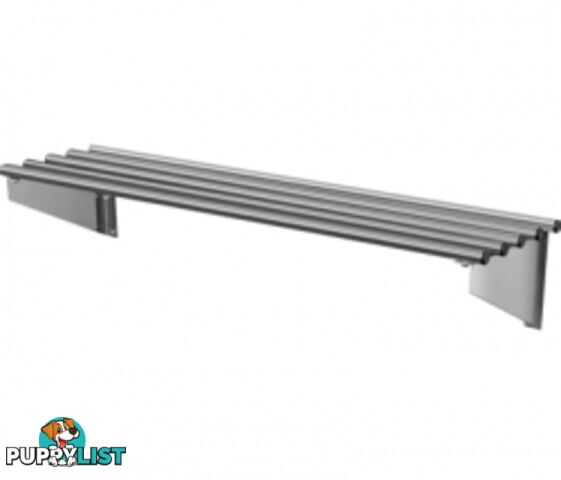 Stainless steel - Brayco PIPE1800 - Stainless Steel Pipe Shelf (1800mmLx300mmW) - Catering Equipment