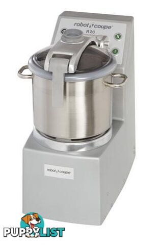 Food processors - Robot Coupe R20 - 20L vertical cutter mixer  - Catering Equipment - Restaurant