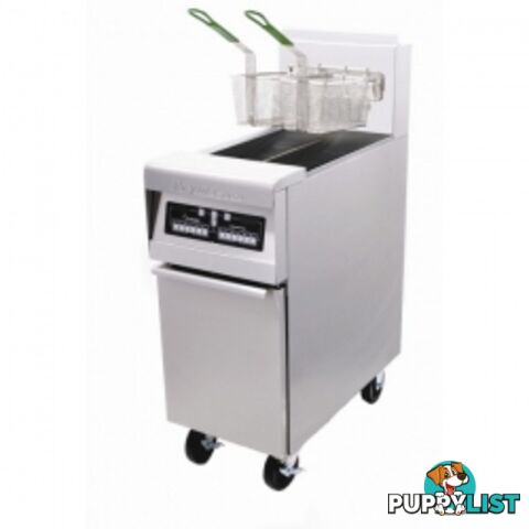 Fryers - Frymaster MJH55-2SD - 2x12.5L High-efficiency Split-Pot Gas Fryer - Catering Equipment