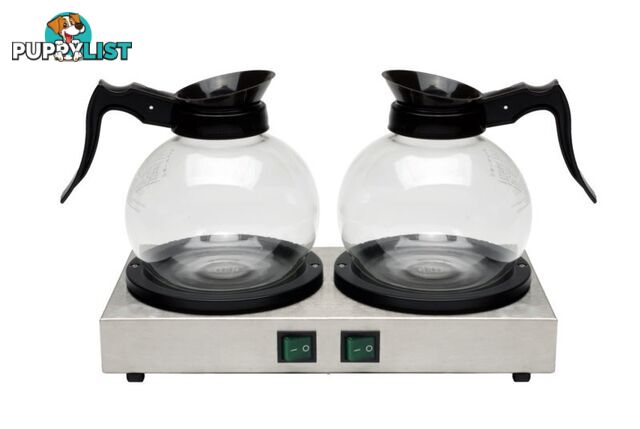 Coffee warmers - Semak CP001 - Dual coffee pot warmer - Catering Equipment - Restaurant Equipment