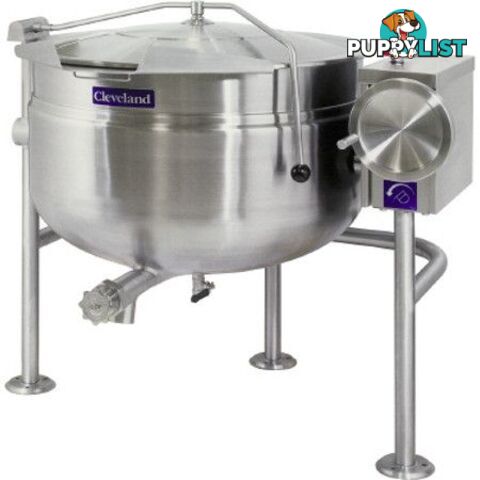 Boiling kettles - Cleveland KDL60TSH - 225L short series direct steam kettle - Catering Equipment