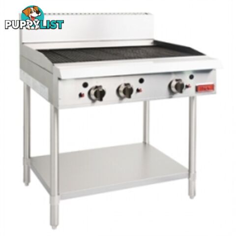 BBQs - Thor GH104 - 3 Burner Gas Chargrill - Catering Equipment - Restaurant Equipment