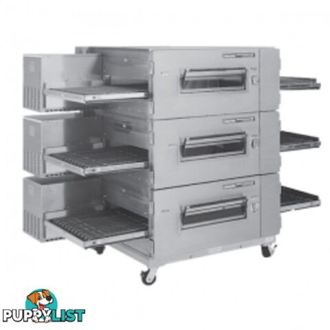 Pizza ovens - Lincoln Impinger 1633-3 - Triple deck gas conveyor - Catering equipment - Restaurant