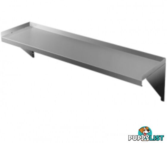 Stainless steel - Brayco SHSS24 - Stainless Steel Wall Shelf (610mmLx300mmW) - Catering Equipment