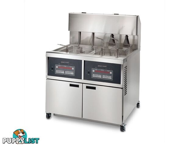 Fryers - Henny Penny OEA342-8000 - Double pan electric auto-lift fryer - Catering Equipment