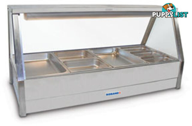 Bain maries - Roband E24/RD - 4 module straight glass hot food bar - Catering Equipment - Restaurant