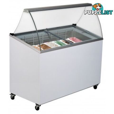 Refrigeration - Ice-cream freezers - Bromic GD0007S - 7 tub display - Catering Equipment