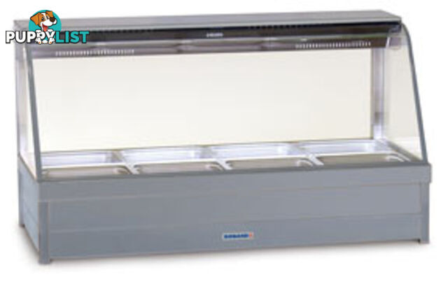 Bain maries - Roband C24/RD - 4 module curved glass hot food bar - Catering Equipment - Restaurant