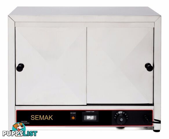 Pie warmers - Semak PW50B - 50 pies solid door warmer - Catering Equipment - Restaurant Equipment