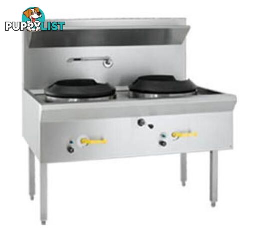 Woks - Luus WL-2C - waterless dual wok cooker - Catering Equipment - Restaurant Equipment