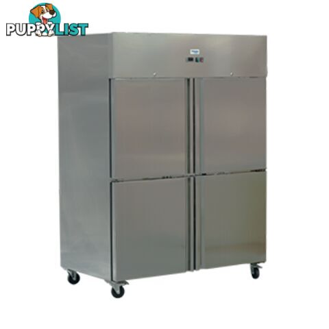 Refrigeration - Solid door freezers - Exquisite GSF1412H - Split-doors 1476L - Catering Equipment