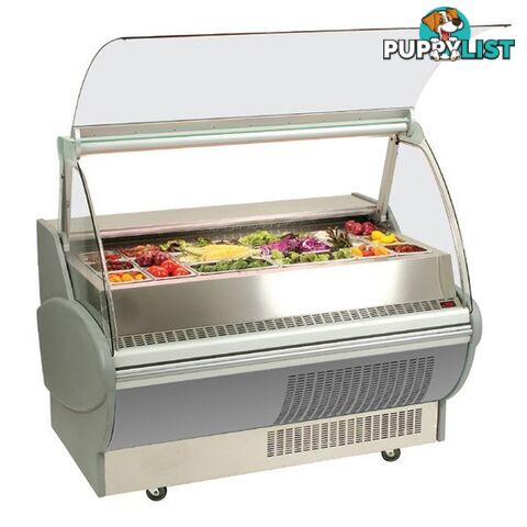 Refrigeration - Bromic-Jordao SB150P - 1.5m sandwich bar/deli display - Catering Equipment