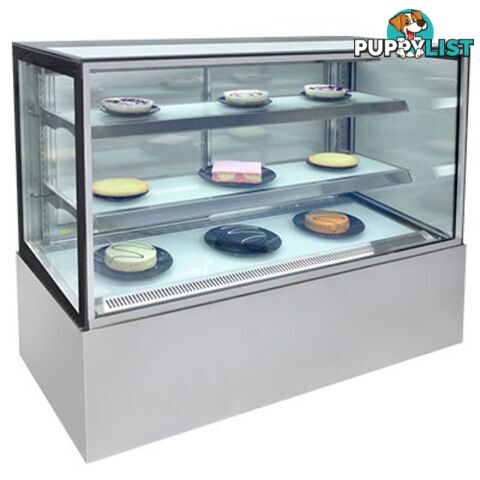 Refrigeration - Cake displays - Bromic FD1500 - 1500mm square glass - Catering Equipment