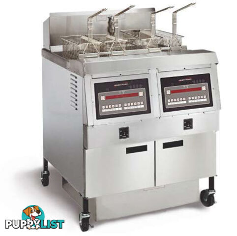 Fryers - Henny Penny OFE322-8000 - Double pan electric fryer - Catering Equipment - Restaurant