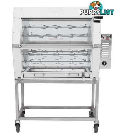 Rotisseries - Semak M18 - 18 bird manual electric rotisserie - Catering Equipment - Restaurant