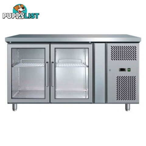 Refrigeration - Undercounters - Bromic UBC1360GD - 2 glass doors - Catering Equipment - Restaurant