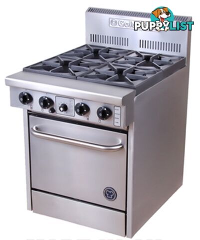 Oven ranges - Goldstein PF-4-20E - 4 gas burners static electric oven range - Catering Equipment