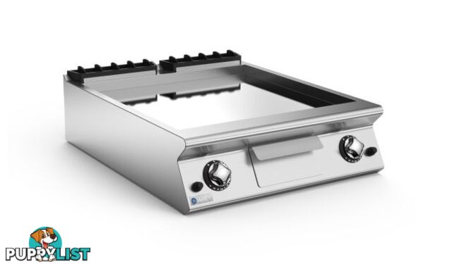 Grills - Mareno ANFT98GTLC - 750mm heavy-duty chrome fry-top - Catering Equipment - Restaurant